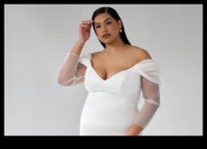 Ολόμορφη νυφική ​​ελκυστικότητα Glam Plus-Size που αποκαλύπτεται σε εκπληκτικές φωτογραφίες