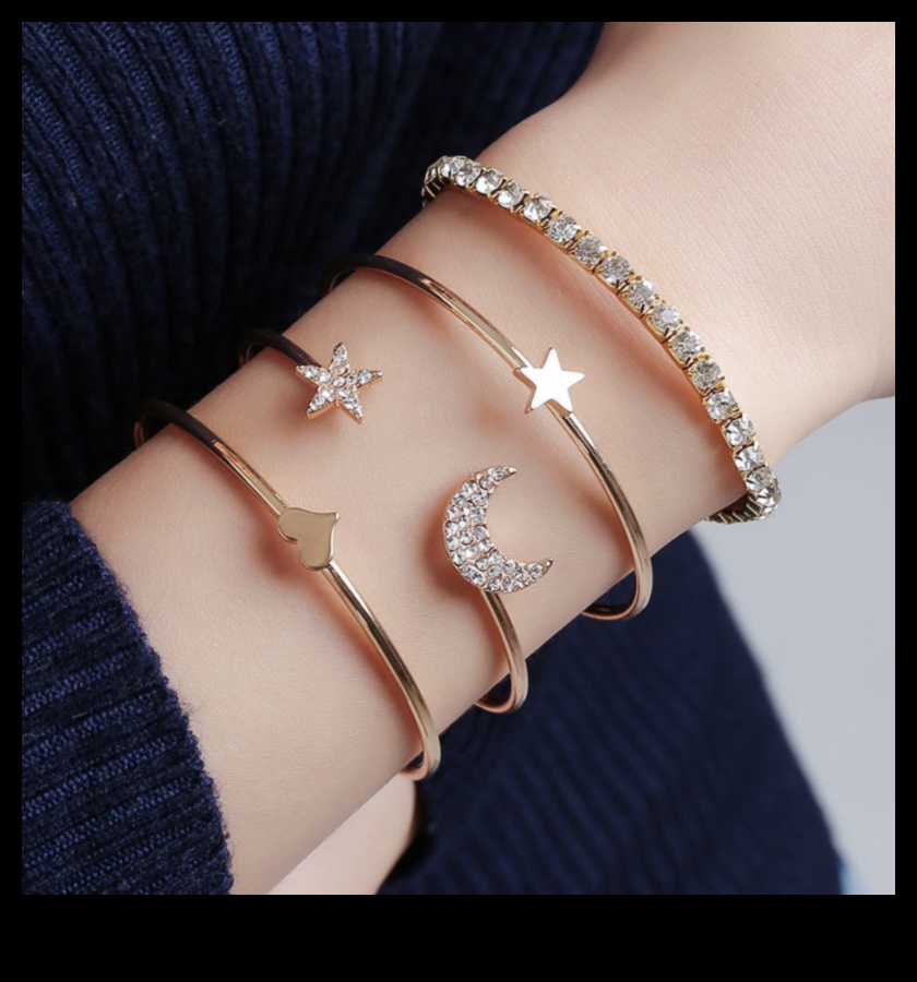 Chic Charms: Αποκαλύψτε τη γοητεία των μοντέρνων βραχιολιών